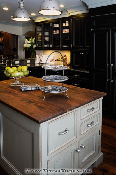 Islands & Peninsulas - Gallery of Vintage Kitchens Design Projects ...