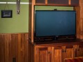 Media cabinet with retractable TV lift